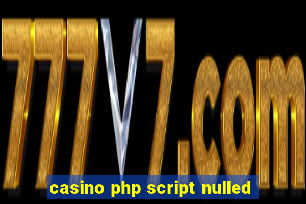 casino php script nulled